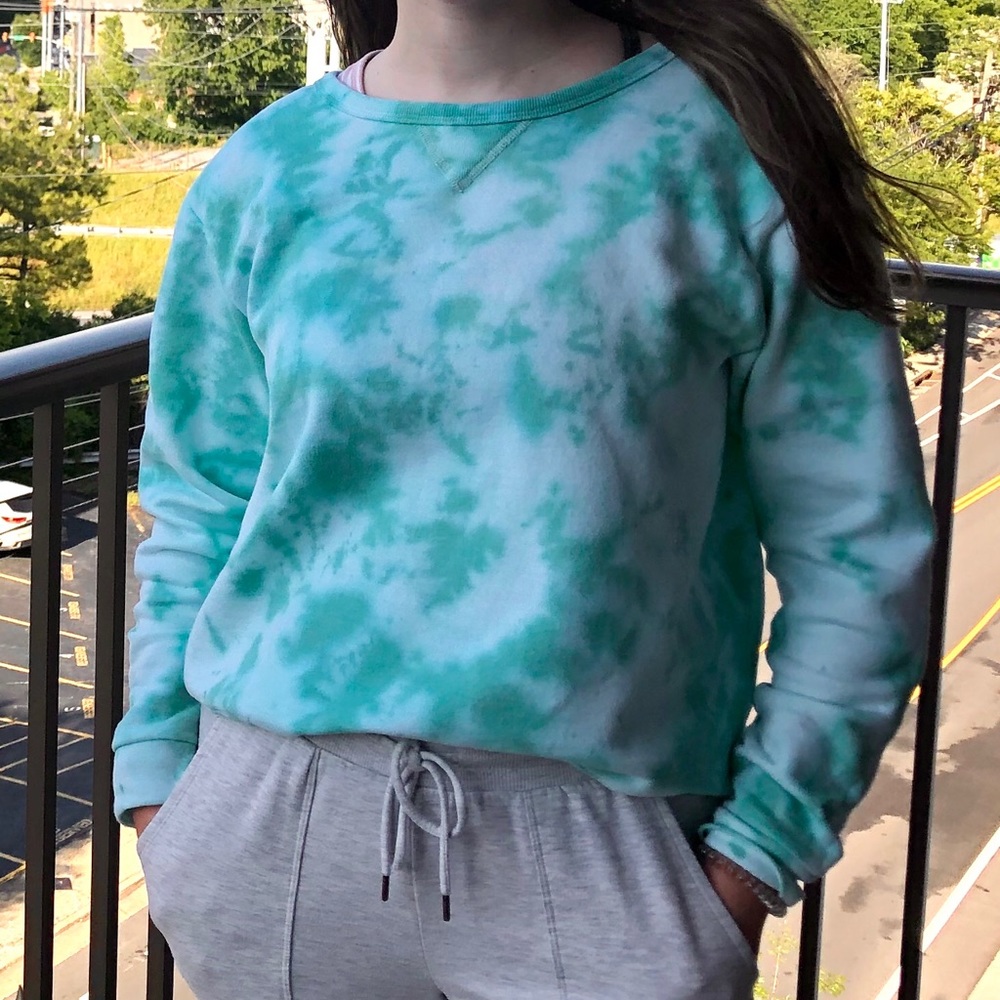 Tie dye sweatshirt